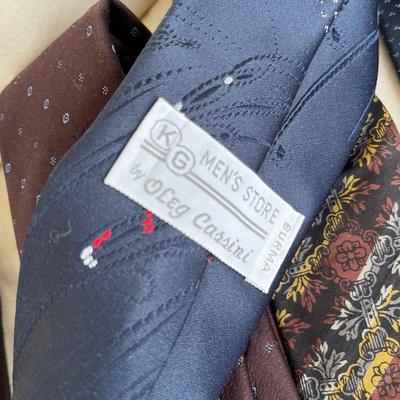 Mad Men Ties 1950s/60s