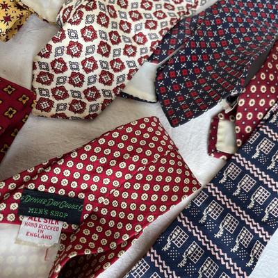 40s 50s ties Lot of 11