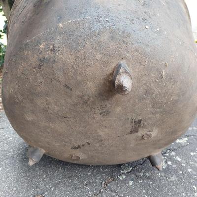 Cast Iron Scalding Pot Cauldron (G-BBL)