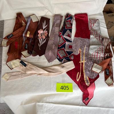 1940s Ties Lot of 9