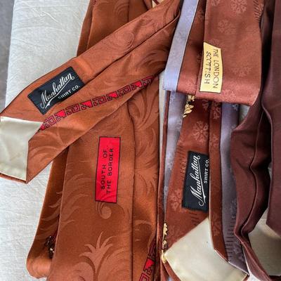 1940s Ties Lot of 9