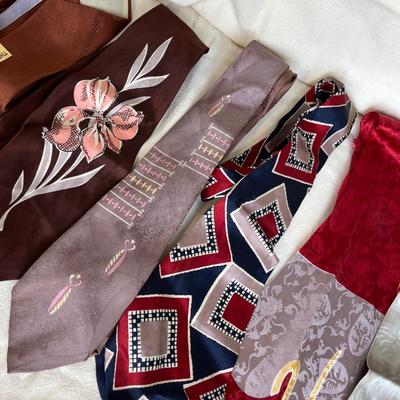 1940s Ties Lot of 9