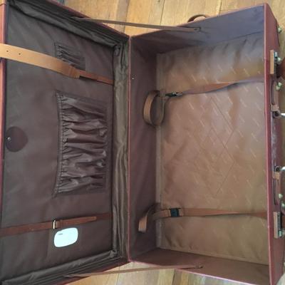 Morgan Motor Company Leather Suitcase.