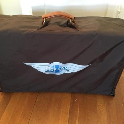 Morgan Motor Company Leather Suitcase.