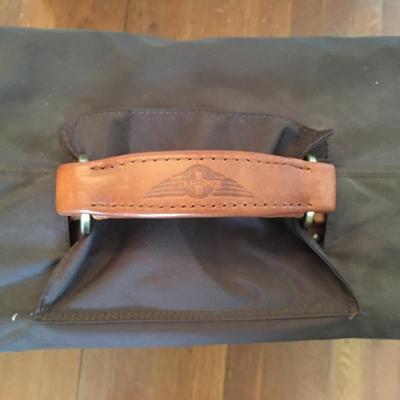 Morgan Motor Company Leather Suitcase.