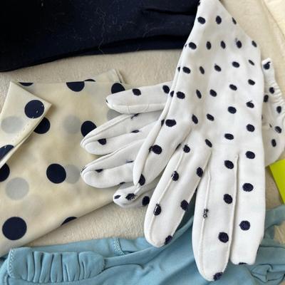 Lot of ladies Evening gloves - Blues