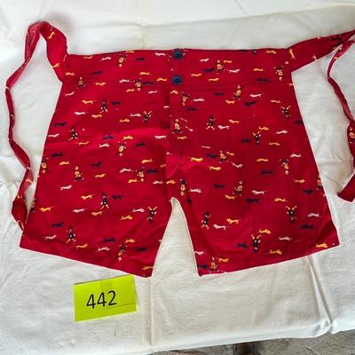 Men's Shorts Apron w/ Surpirse!