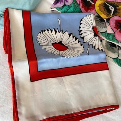Floral Print Scarves