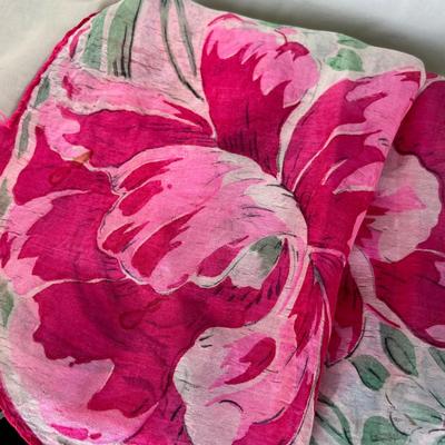 Floral Print Scarves