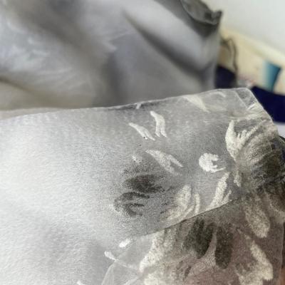 Lot of Oriental print scarves