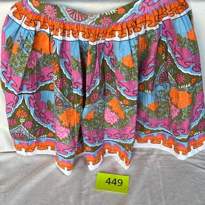 WOW 60s print Apron!