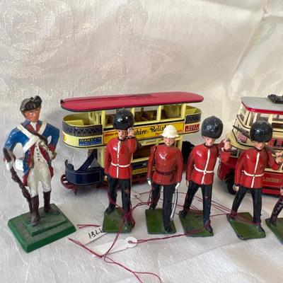 British soldiers figurines