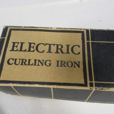 Vintage Electric Curling Iron