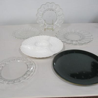 Shell Serving Tray Deviled Egg Dish