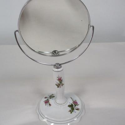 Porcelain Base Vanity Mirror