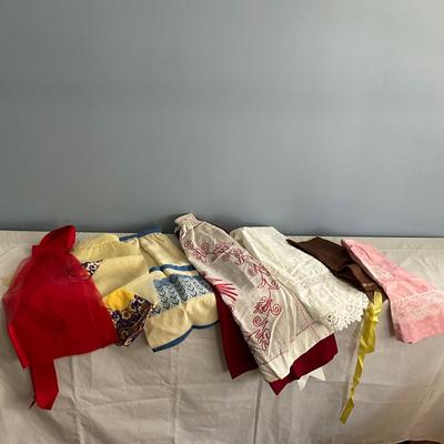 MR1492 Lot of Vintage Handmade Aprons