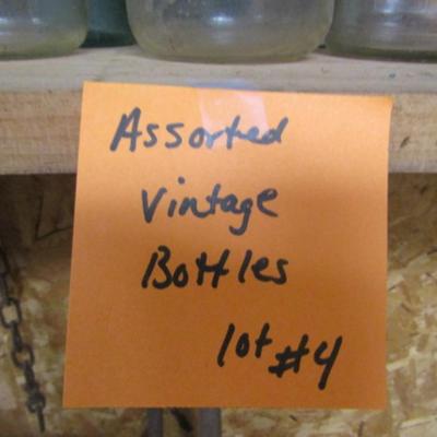 Collection of Assorted Antique/Vintage Bottles (Lot #4)