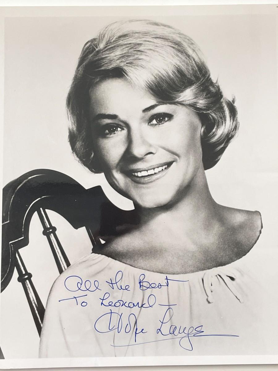 Hope Lange signed photo | EstateSales.org