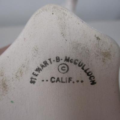 McCullough Stewart Pottery Figurine Gazelle Leaping California