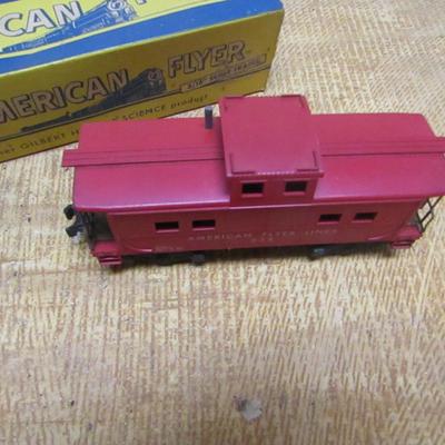 Antique Gilbert American Flyer Model Railroad Car with Box- #938 - 3/16