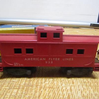 Antique Gilbert American Flyer Model Railroad Car with Box- #938 - 3/16
