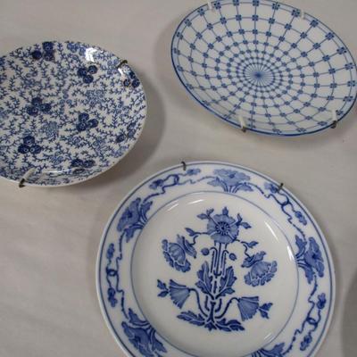 Blue & White Fine China Plates Royal Copenhagen