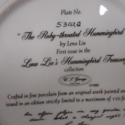 Limited Edition Collector Plates With COA's