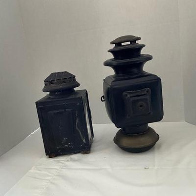 LR1534 Pair of Antique Carriage Lanterns