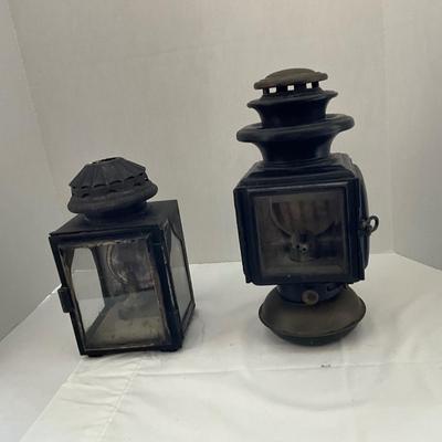 LR1534 Pair of Antique Carriage Lanterns