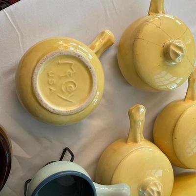 DR1553 Vintage McCoy Pottery, Soup Bowls, Crocks