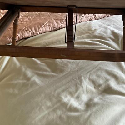 UB1573 Two Vintage Teak Bedtrays