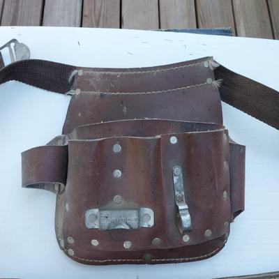 2 LEATHER TOOL BELTS