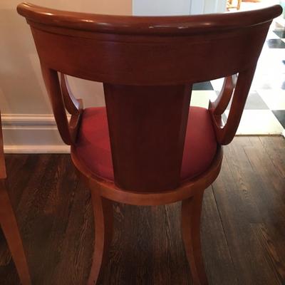Pair of Baker  furniture Regency chairs