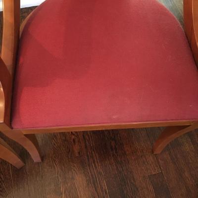 Pair of Baker  furniture Regency chairs