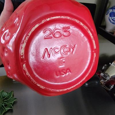 McCoy Strawberry 263 cookie jar