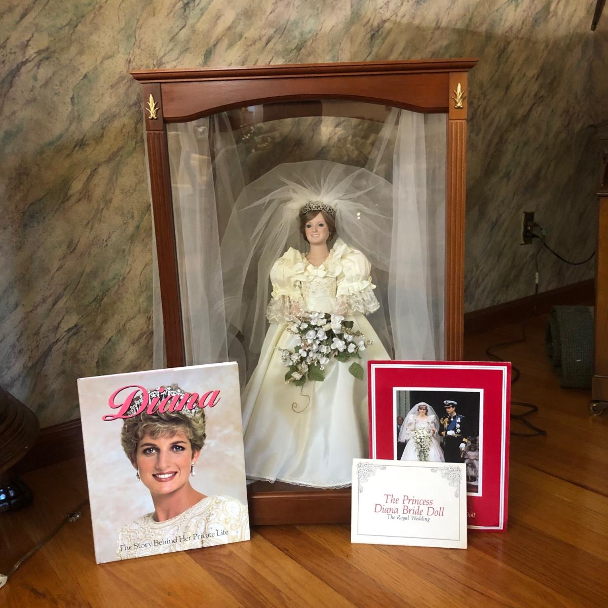 Princess diana store bride doll