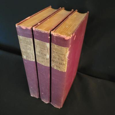 Three Volume "Rise of the Dutch Republic" from 1899 & 1900 (D-DW)
