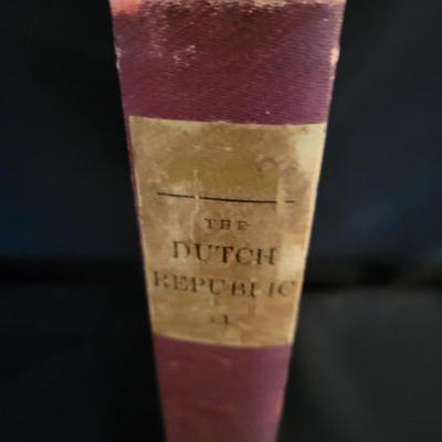 Three Volume "Rise of the Dutch Republic" from 1899 & 1900 (D-DW)