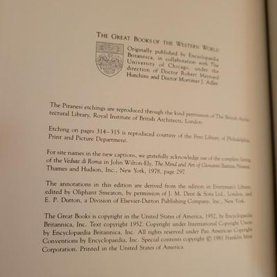 Leather Bound Six Volume Set "The Rise and Fall of the Roman Empire" by Edward Gibbon (D-DW)