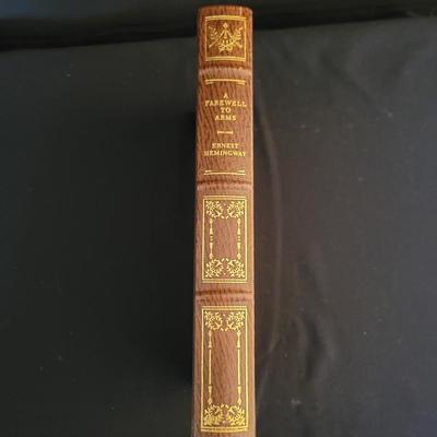 13 Leather & Paper Bound Books With Gold Leaf Details (D-DW)