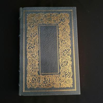 13 Leather & Paper Bound Books With Gold Leaf Details (D-DW)