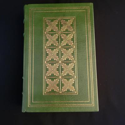 13 Leather & Paper Bound Books With Gold Leaf Details (D-DW)