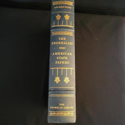 13 Leather & Paper Bound Books With Gold Leaf Details (D-DW)