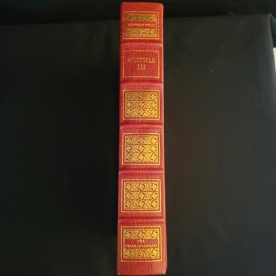 13 Leather & Paper Bound Books With Gold Leaf Details (D-DW)