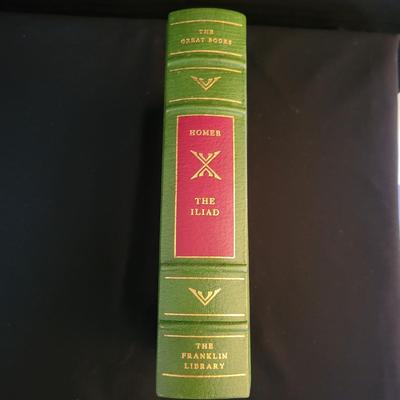 13 Leather & Paper Bound Books With Gold Leaf Details (D-DW)