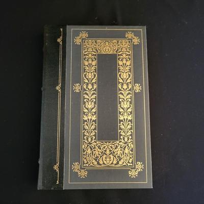 13 Leather & Paper Bound Books With Gold Leaf Details (D-DW)