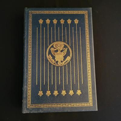 13 Leather & Paper Bound Books With Gold Leaf Details (D-DW)