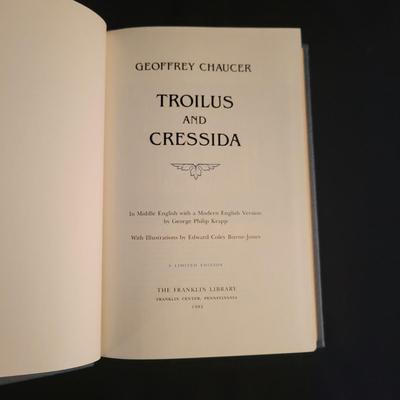 13 Leather & Paper Bound Books With Gold Leaf Details (D-DW)