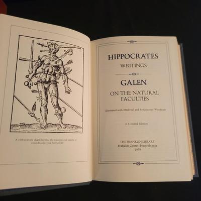 13 Leather & Paper Bound Books With Gold Leaf Details (D-DW)