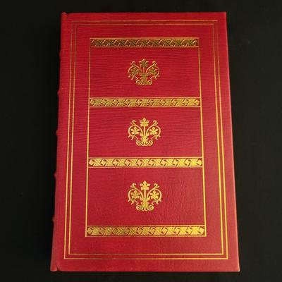 13 Leather & Paper Bound Books With Gold Leaf Details (D-DW)